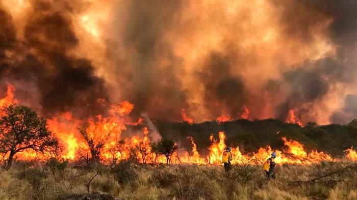 INCENDIOS EN CÓRDOBA: SE QUEMARON MÁS DE 16 MIL HECTÁREAS EN PUNILLA