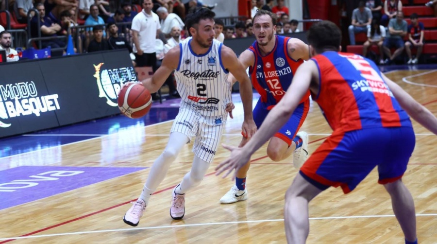 LIGA NACIONAL: REGATAS VOLVIÓ A SONREÍR FRENTE A SAN LORENZO