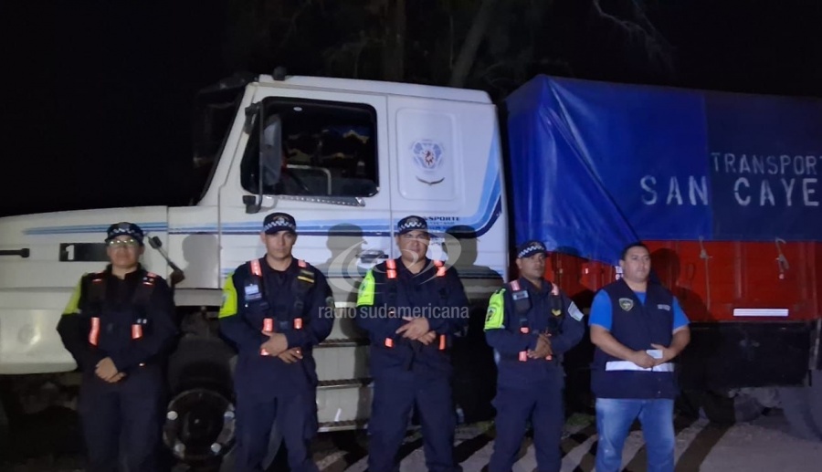 SECUESTRARON UN CAMIÓN QUE TENÍA PEDIDO DE CAPTURA EN CORRIENTES